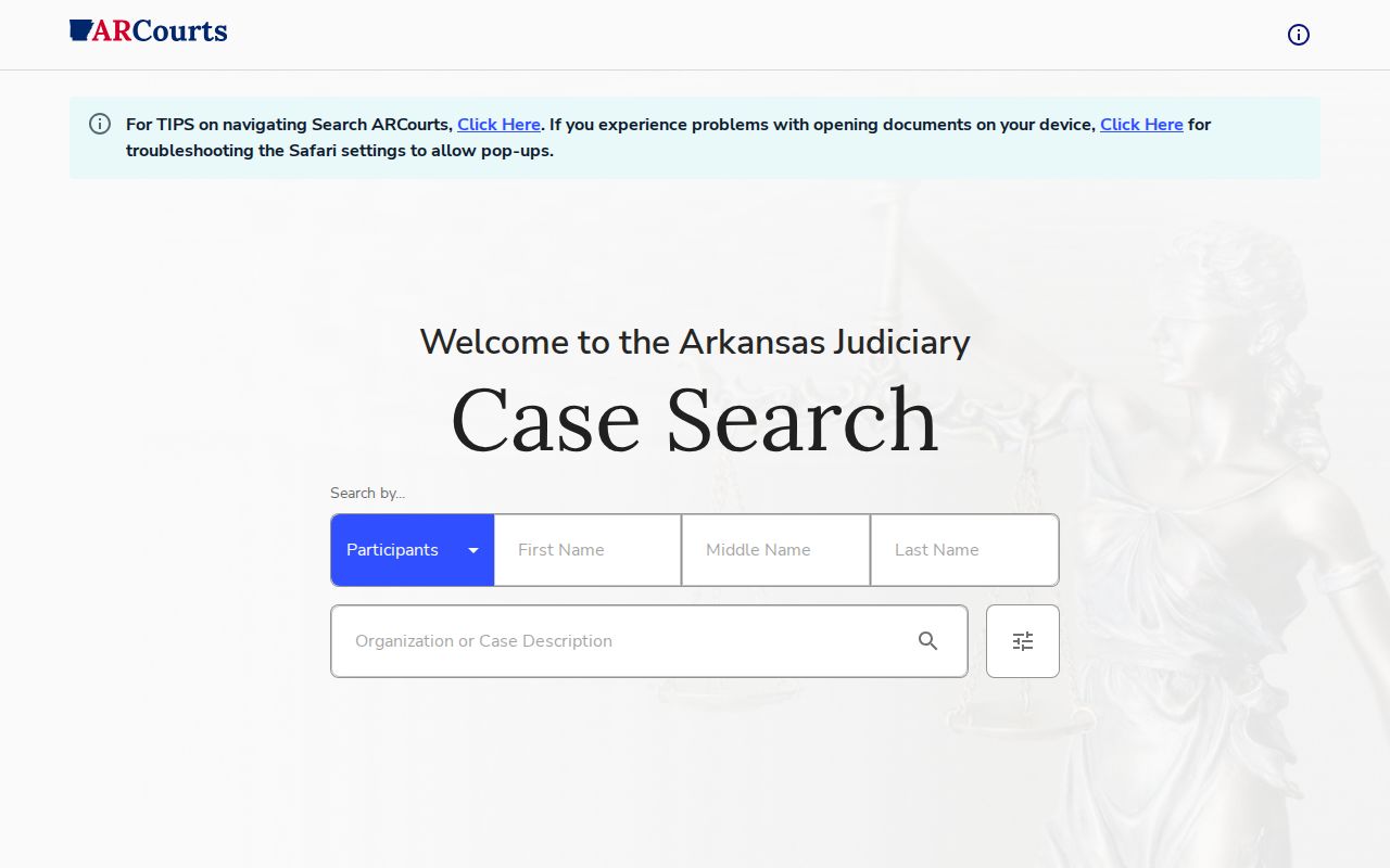 Arkansas court search for Lonoke County arrest report case follow-up